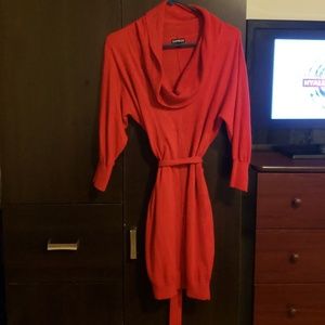 EUC Express Wool Blend Sweater Dress